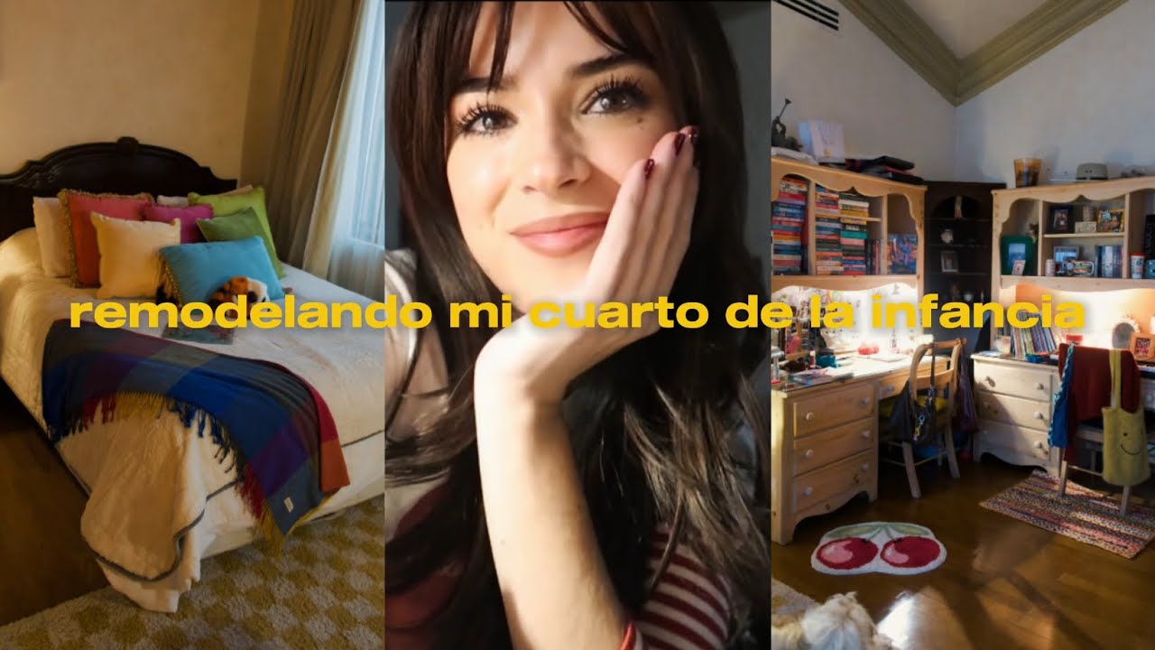 le di vida a mi cuarto de la infancia (de gris depresivo a colores y buenas vibras)