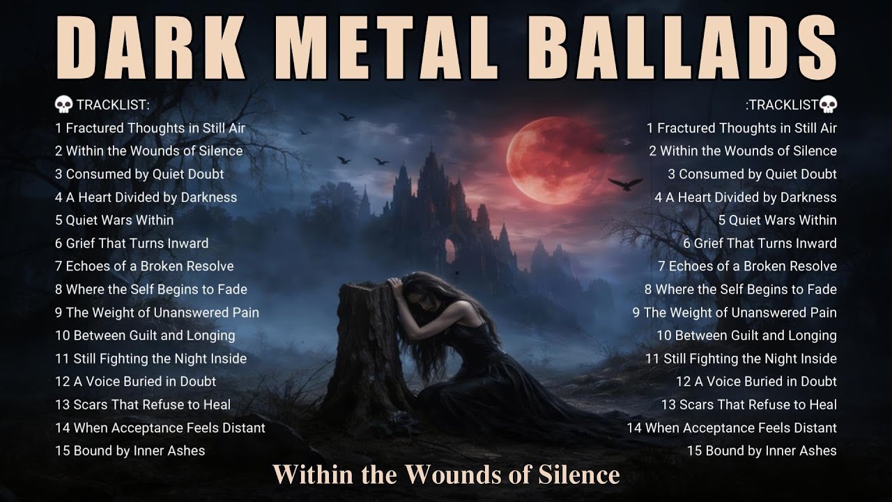 🔥 Dark Metal Ballads – Within the Wounds of Silence | Gothic Doom & Melancholic Depth