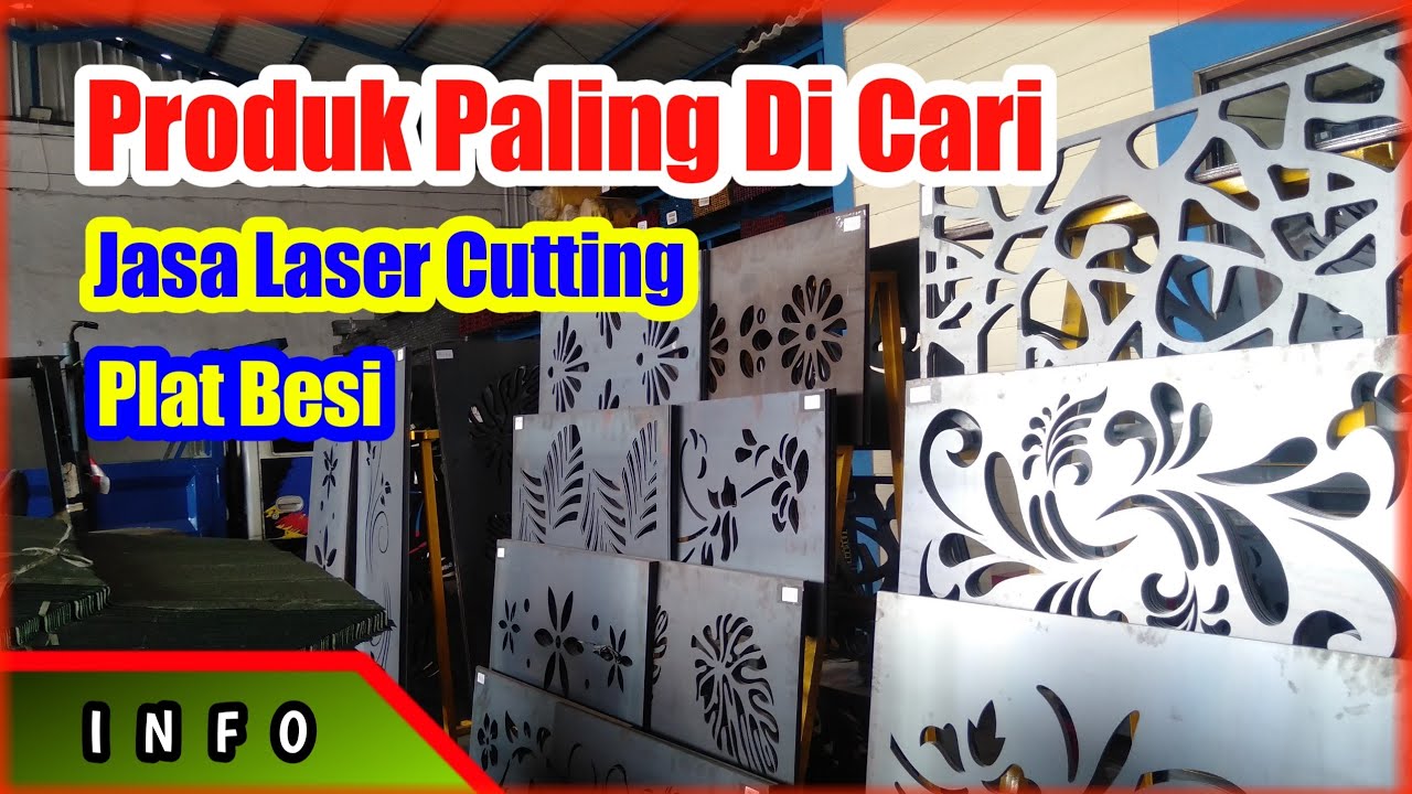 Jasa Laser Cutting Plat Besi