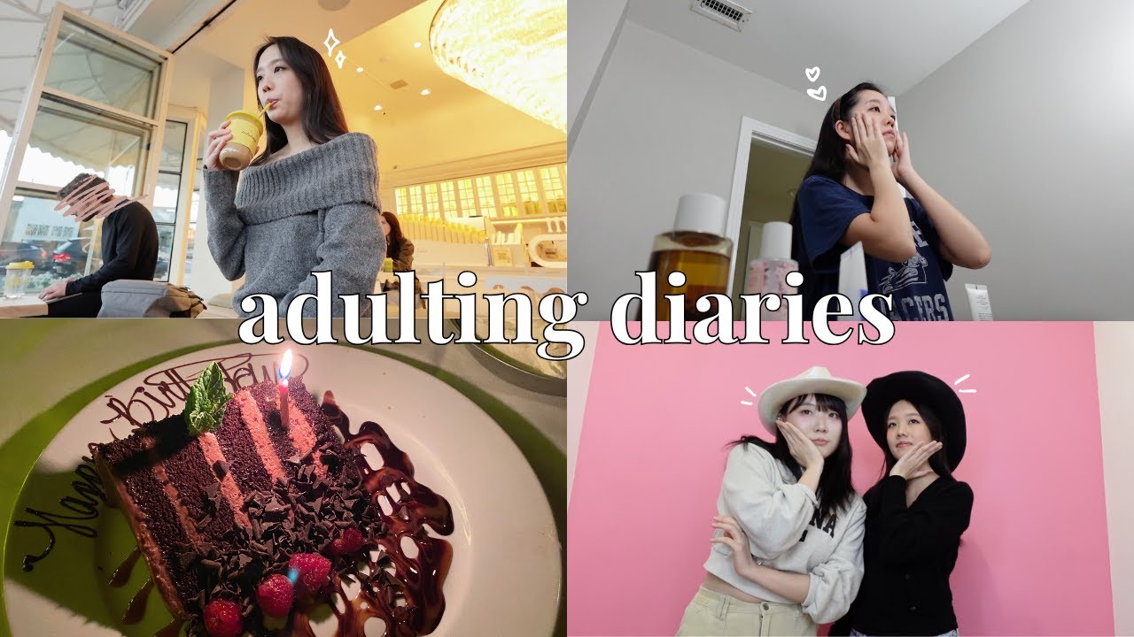 i don’t live alone | cozy start to the new year, bday celebrations, morning routine, wfh life ✦ ݁˖