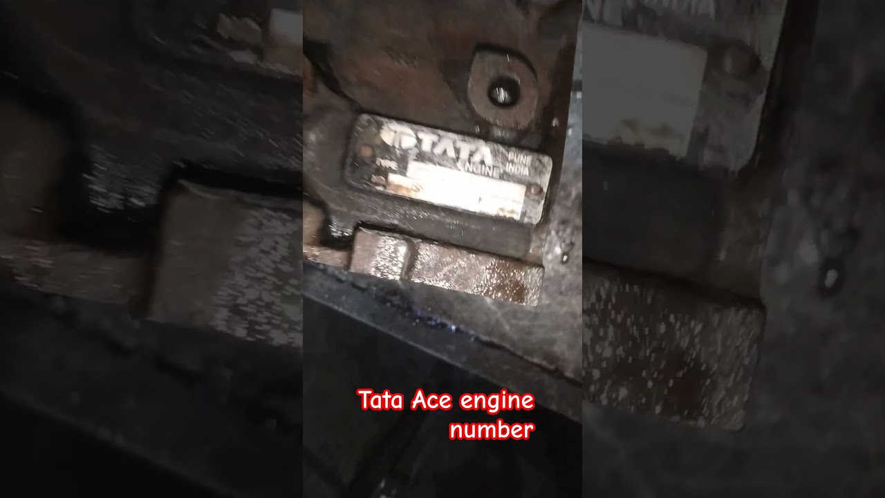 Tata Ace engine number Munna Motors TP Nagar Agra
