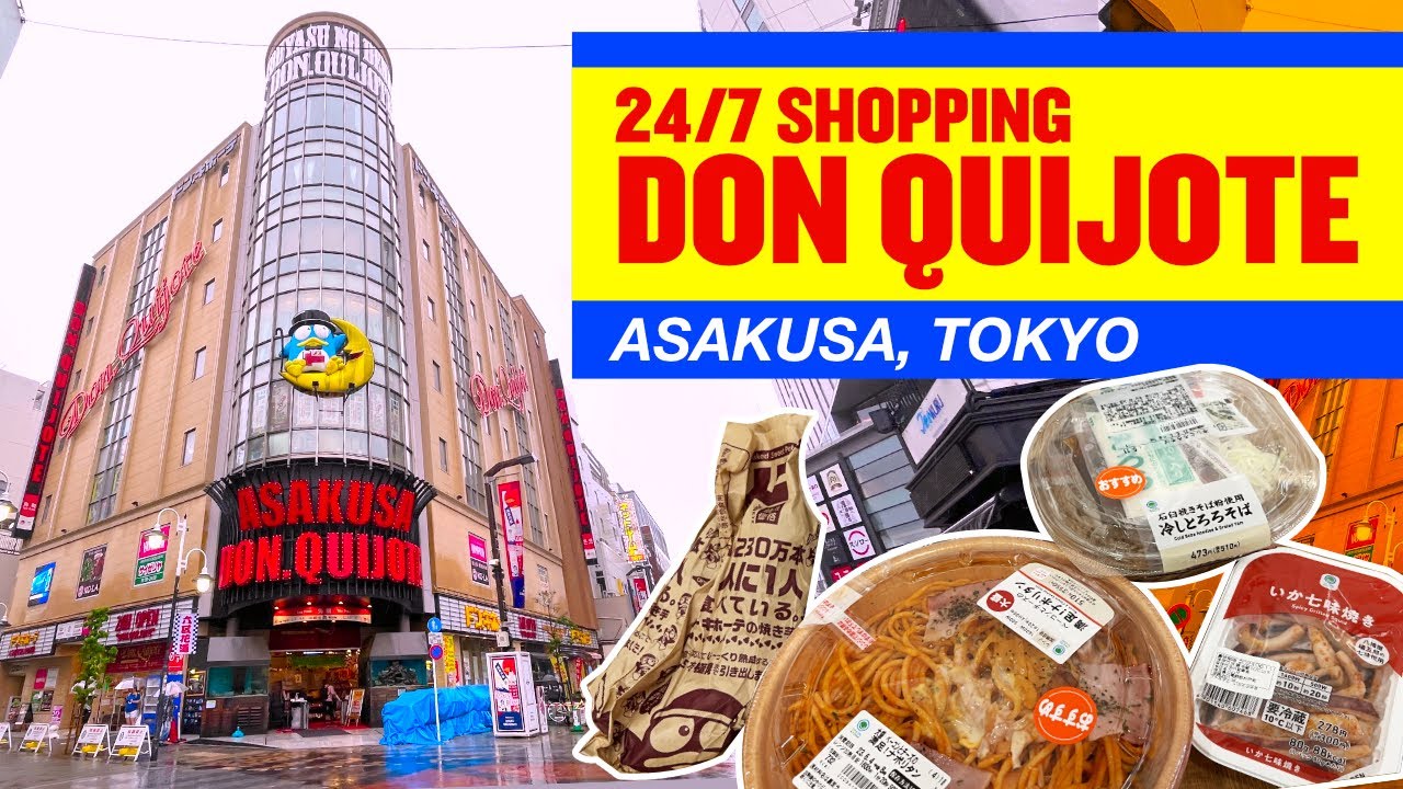 Summer in Tokyo ☀️ 24/7 Shopping at Don Quijote Asakusa, Family Mart snacks, shoe laundry