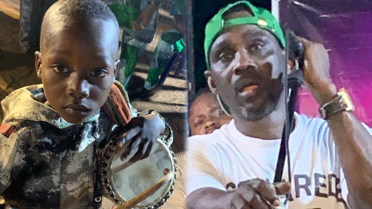 ALABI PASUMA WATCHES IN SHOCK AS A 7-YEAR-OLD BOY DRUMS HIS G.O.A.T ALBUM FLAWLESSLY.