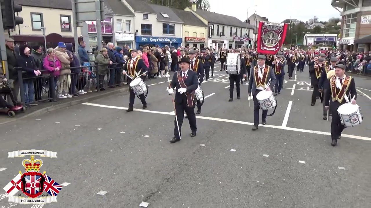 Brookeborough Mitchellburne Club FB @ ABOD Easter Monday Parade In Enniskillen 2024