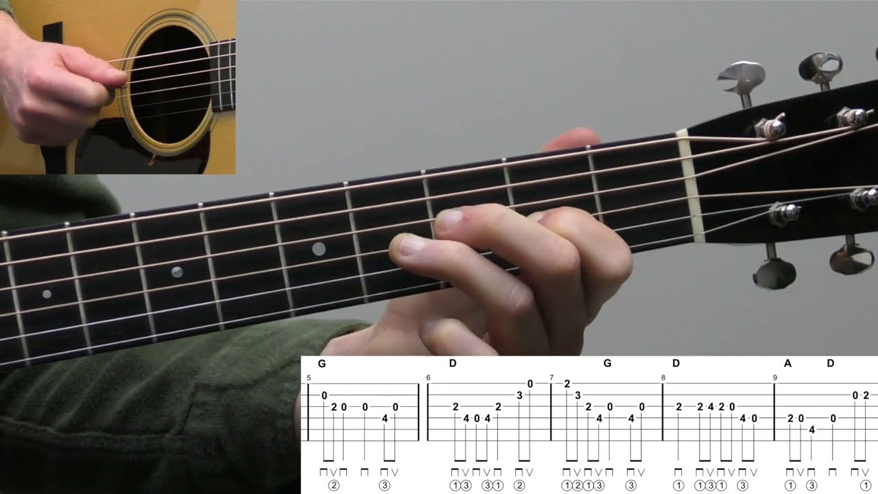 Cuckoo's Nest | Intermediate Bluegrass Guitar Lesson With Tab