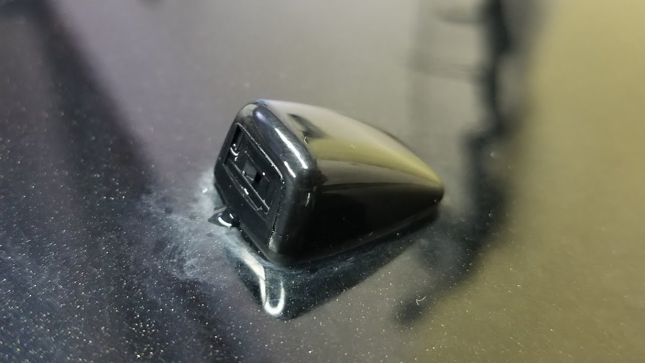 Installing a windshield washer fluid nozzle on a 2011 Ford F250