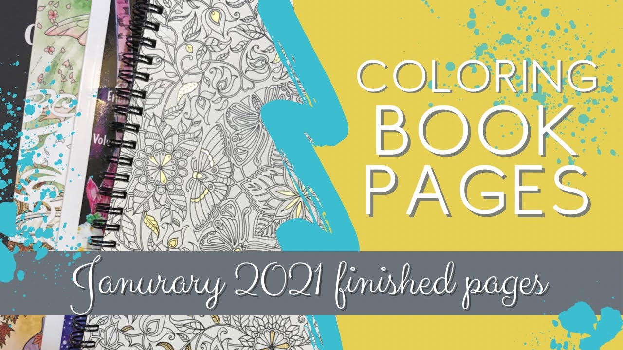 January 2021 finished pages