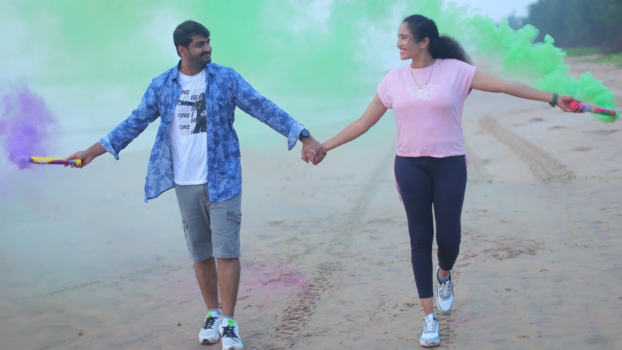 Prathibha & Vinod Pre-wedding shoot | Sea Breeze Resorts| Chirala beach | Nov 2024