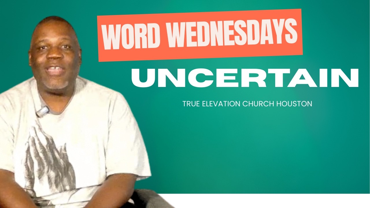 Word Wednesday: When Life Feels Uncertain | Trust God (Proverbs 3:5)