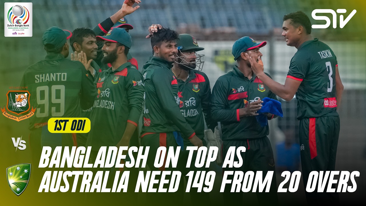 Australia Under Pressure At 136/6 🚨| Bangladesh vs Australia | Match 01 | ODI Series 2026 | M9K1K