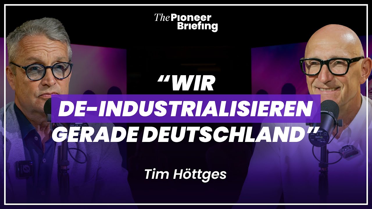 Telekom-CEO Tim Höttges im Gespräch mit Gabor Steingart | The Pioneer Briefing – Das Interview