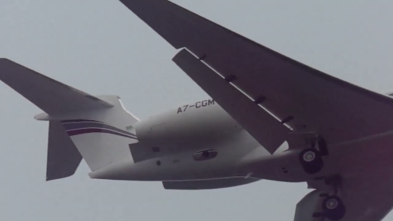 PLANE SPOTTING || Qatar Executive A7-CGM Gulfstream G650ER