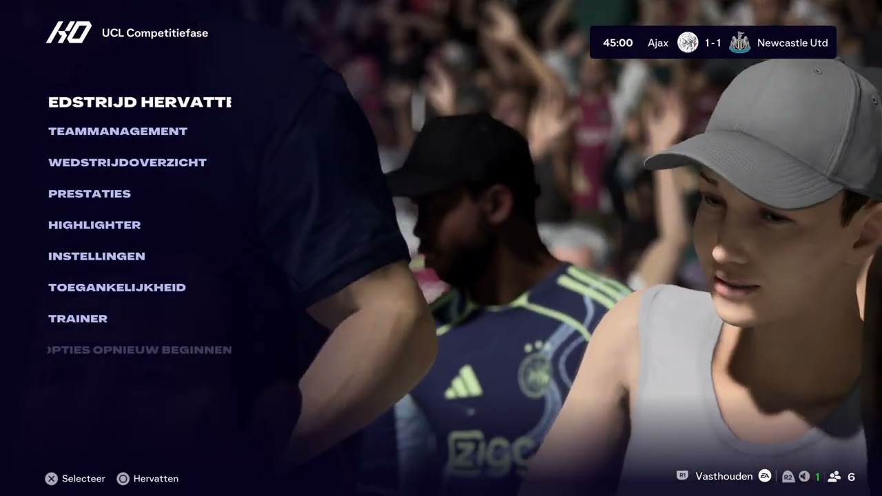 Ajax vs Newcastle utd