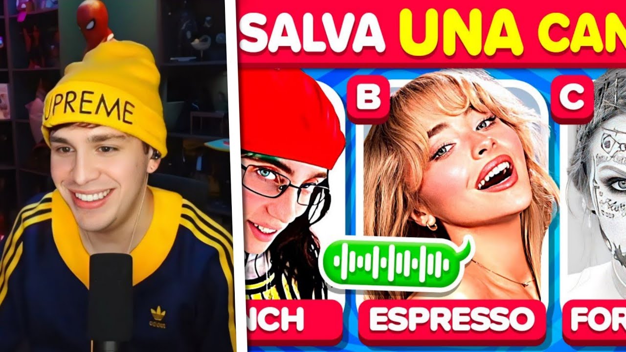 JUANSGUARNIZO REACCIONA A SALVA 1 CANCIÓN ¿QUÉ CANCIÓN PREFIERES? - PLAYQUIZ