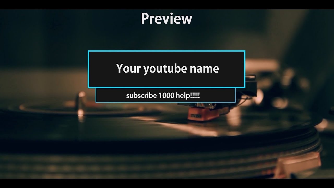 [After effect]Lower Thirds Template Free Download & Tutorial  | No Plugins | 애프터이펙트 강좌