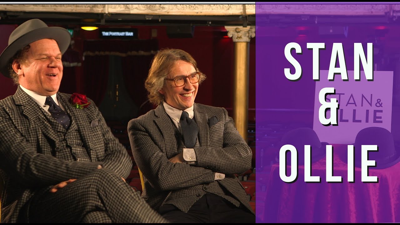 STAN & OLLIE Interviews - John C Reilly & Steve Coogan talk about Laurel & Hardy in Dublin