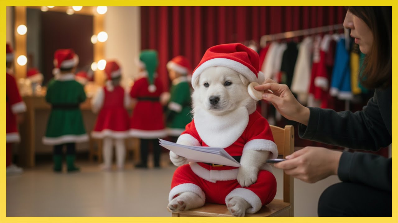 아들이 크리스마스 학예회 주인공이래요..!🎄
