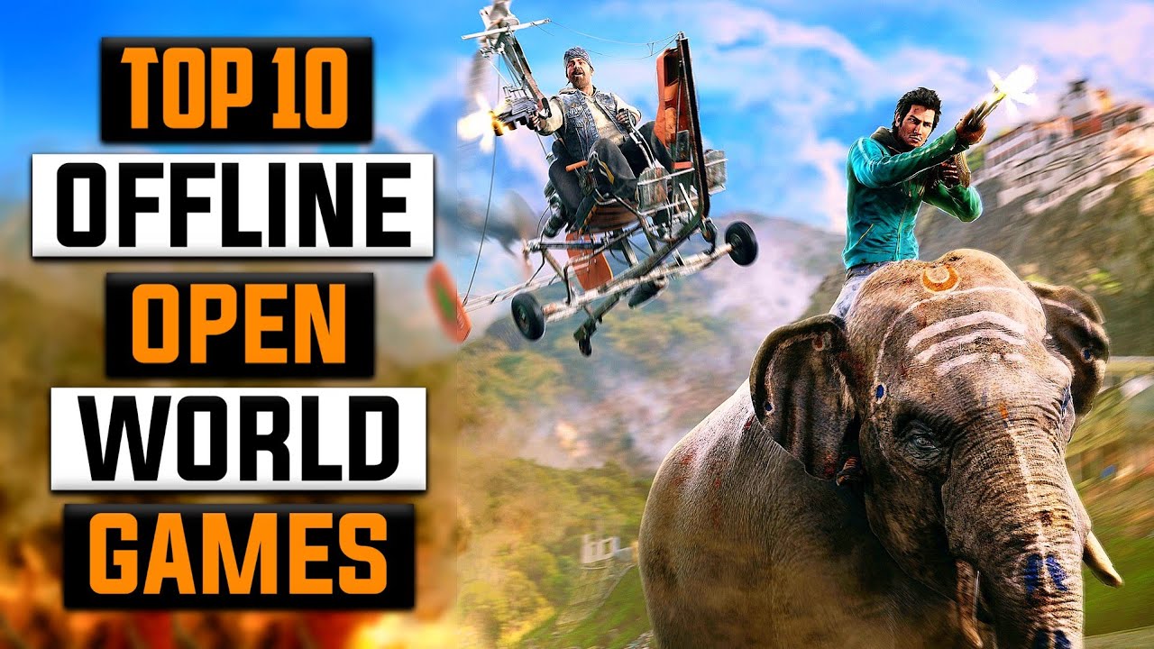 Top 10 OFFLINE Open World Games For Android Under 100mb | High Graphics