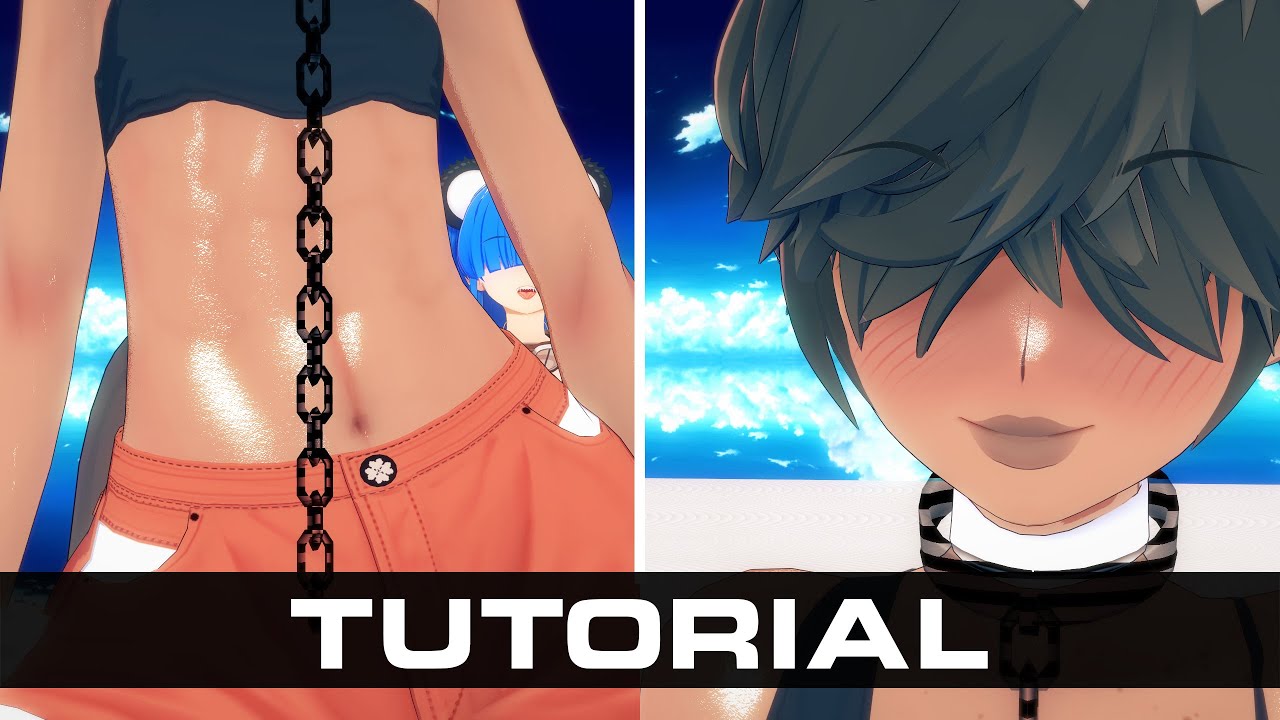 How To Make Shiny Bodies Tutorial | KOIKATSU コイカツ