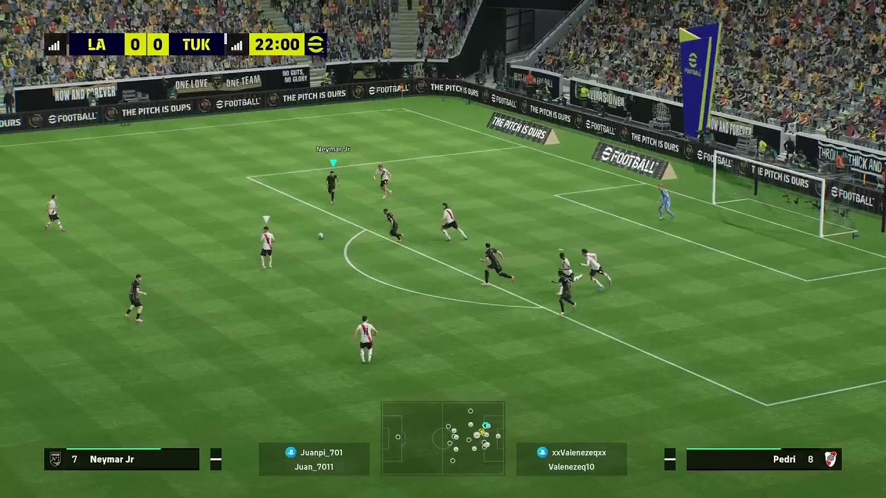 Jugando eFootball
