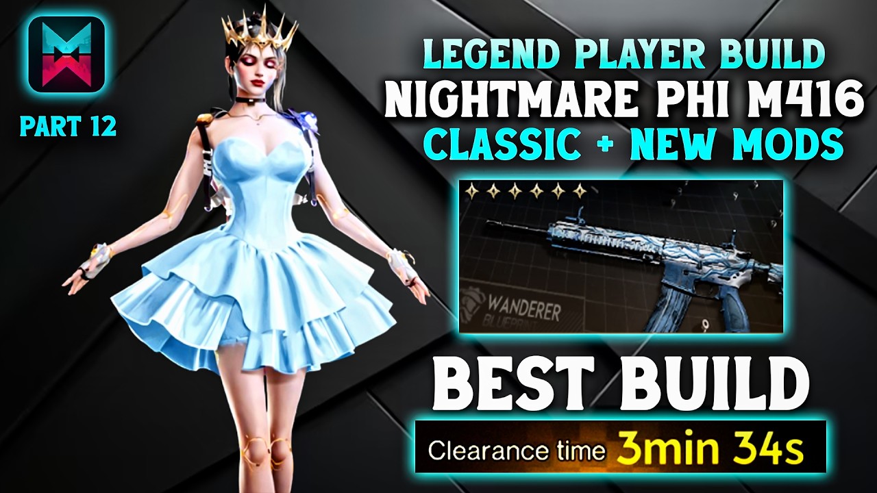 NEW META AMAZING M416 SILENT ANABASIS BEST BUILD  - ONCE HUMAN