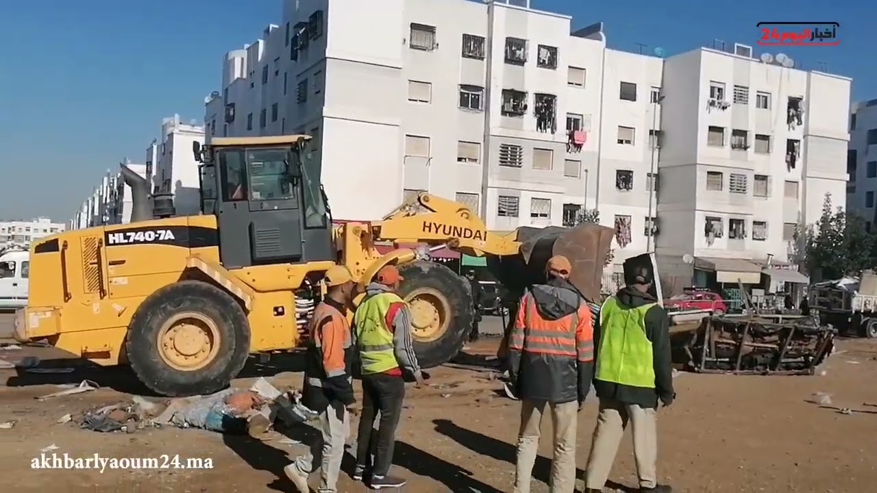 سلطات رياض الولفة تشن حملة شرسة لتحرير الملك العام