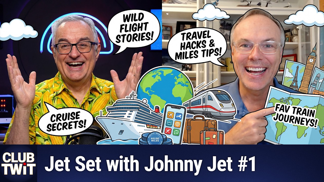 Club TWiT: Jet Set with Johnny Jet #1 - Expert Travel Tips and Worst Flights Ever!