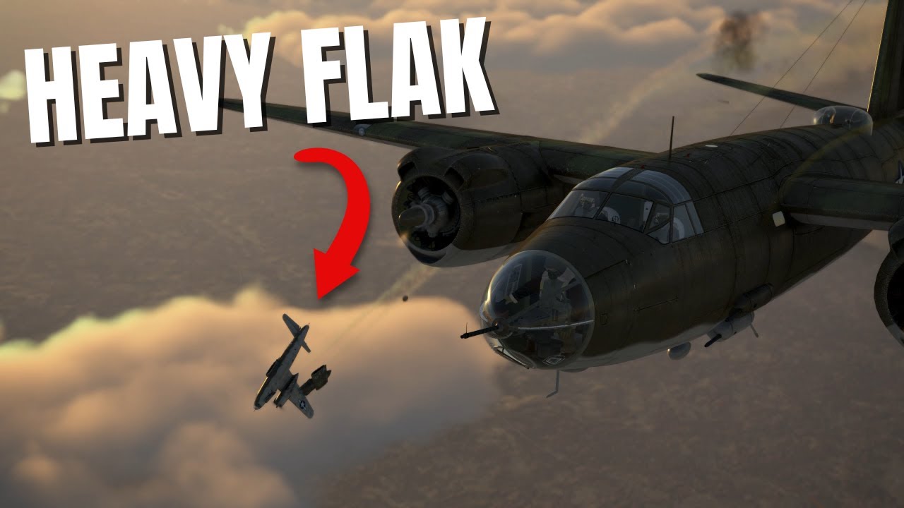 Satisfying Airplane Crashes, Heavy Flak & Bailouts! V288 | IL-2 Sturmovik Flight Simulator Crashes