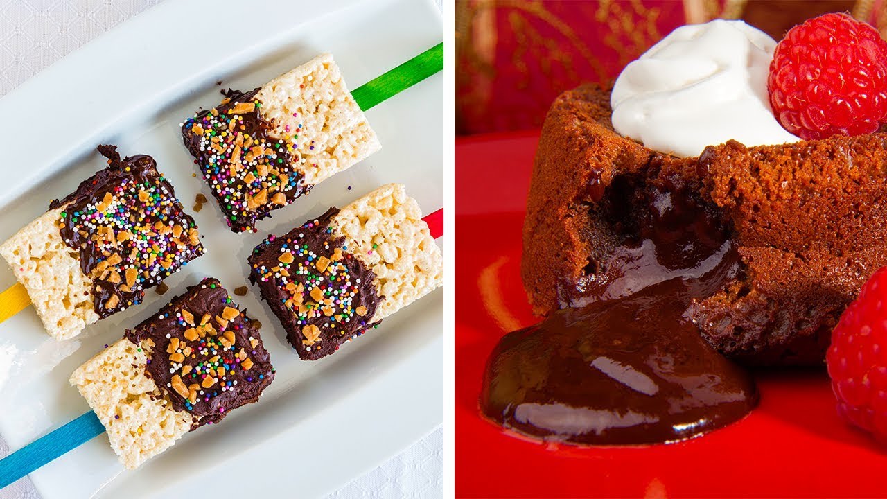 3 Delicious Lava Cube Desserts to Impress Your Dinner Guests!! So Yummy