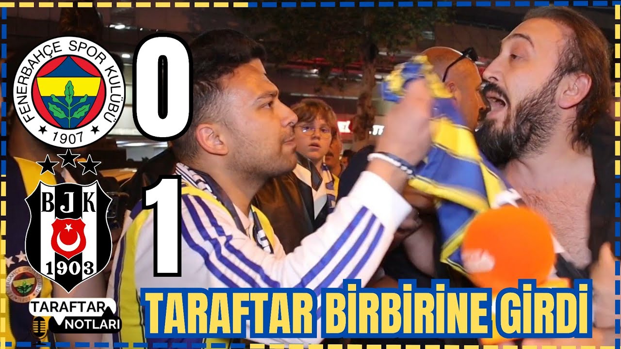 KAVGA ÇIKTI !! Fenerbahçe 0-1 Beşiktaş Maç Sonu Taraftar Yorumları #fenerbahçe #alikoç