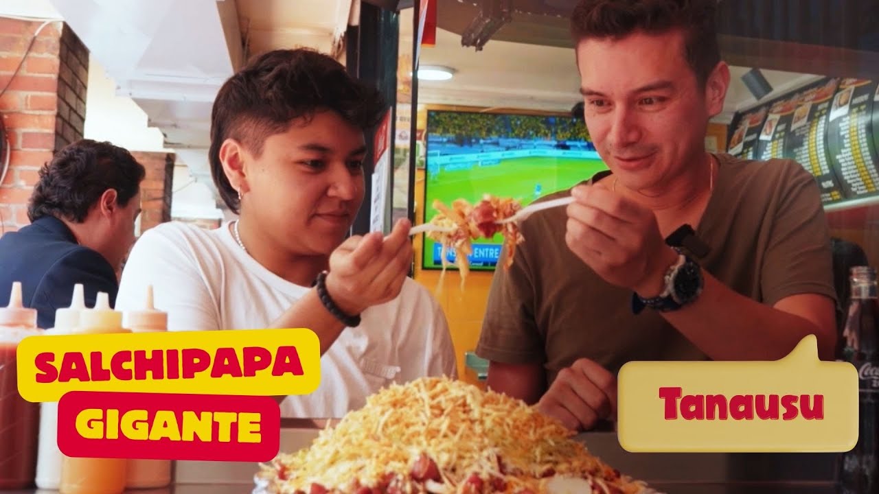 TANAUSU: Una salchipapa para 4 personas por 50 mil pesos | Distrito Insaciables