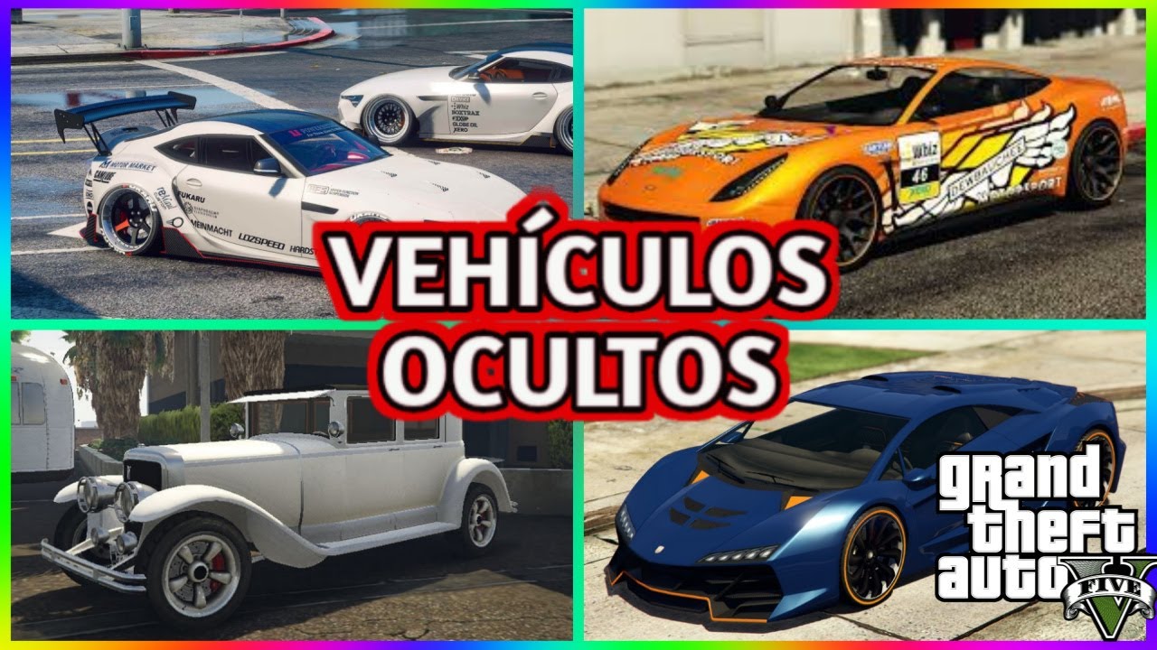✅ UBICACION DE VEHICULOS OCULTOS EN GTA 5✅