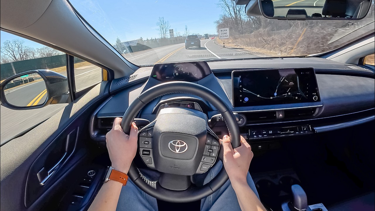 2026 Toyota Prius Nightshade PHEV - POV Test Drive (Binaural Audio)