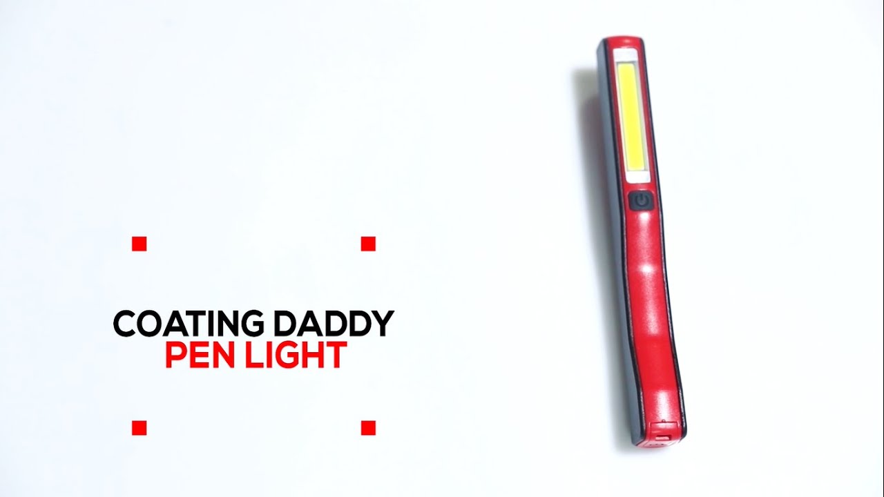 Coating Daddy l Pen Light l Spot Finer Scratches & Swirls