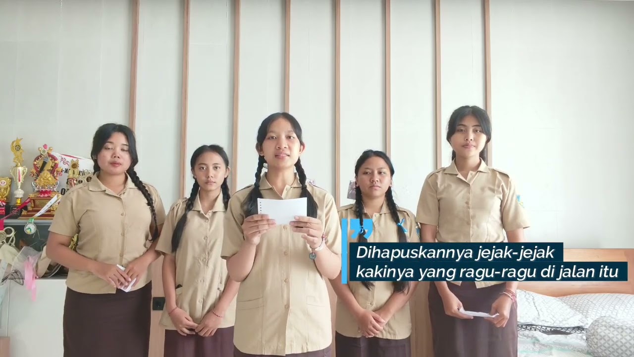Tugas Bahasa Indonesia Musikalisasi Puisi | 