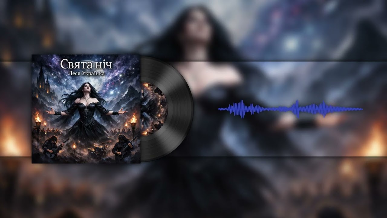 Свята ніч — Леся Українка | Symphonic Metal Rock Version #EpicRockBallad #UkrainianSymphonicMetal