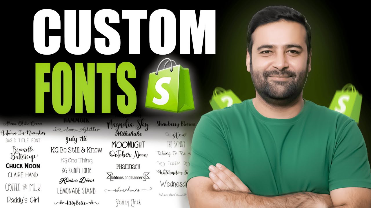 Как добавить пользовательский шрифт в Shopify [Horizon Themes]