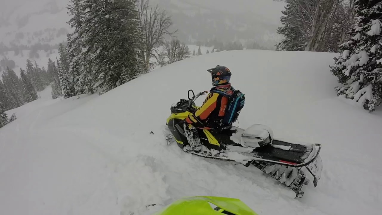 Ski Doo Summit 850 and Freeride 850 with Silber Turbo in Wyoming March 2019