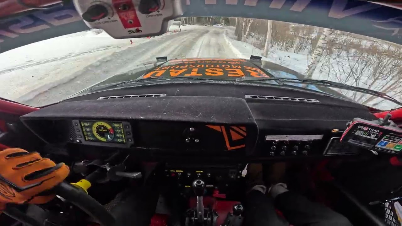 Numedalsrally 2026 - SS5 Dokkeberg. Steffen Restad & Olav Foss