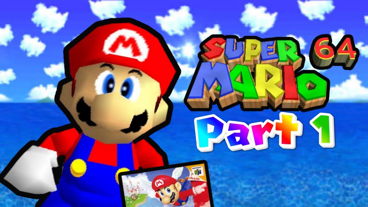 Jogando Super Mario 64 Pegando 16 Estrelas Part 1 | Adminyt0