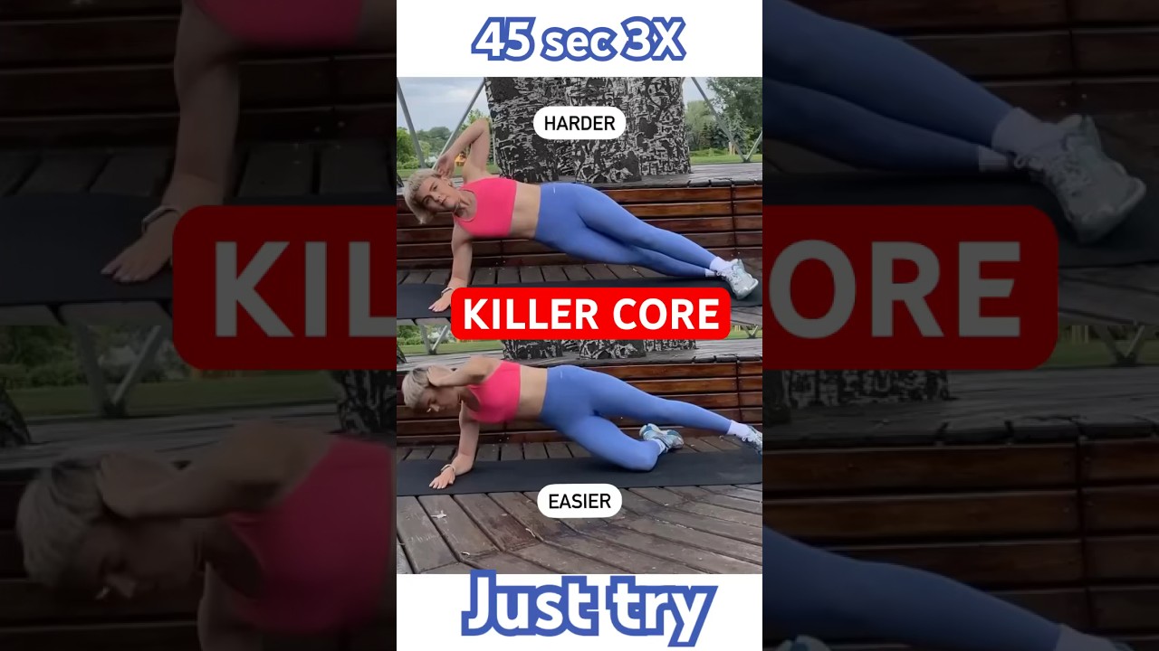 Killer core. Try 45 sec 3X  #core #coretraining #abs #absworkout #fitnessmotivation