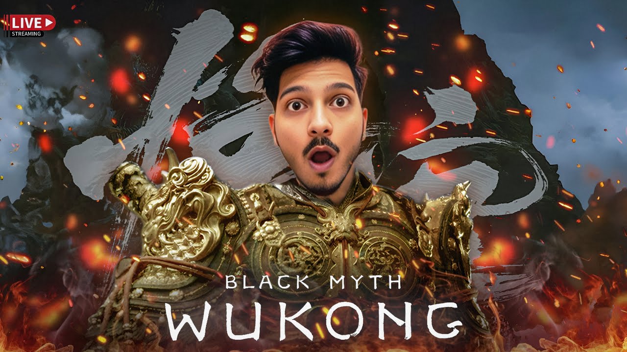 Monkey King Awakens 👑 BLACK MYTH WUKONG Live 🔴 Regular Stream Challenge – Day 3 😱