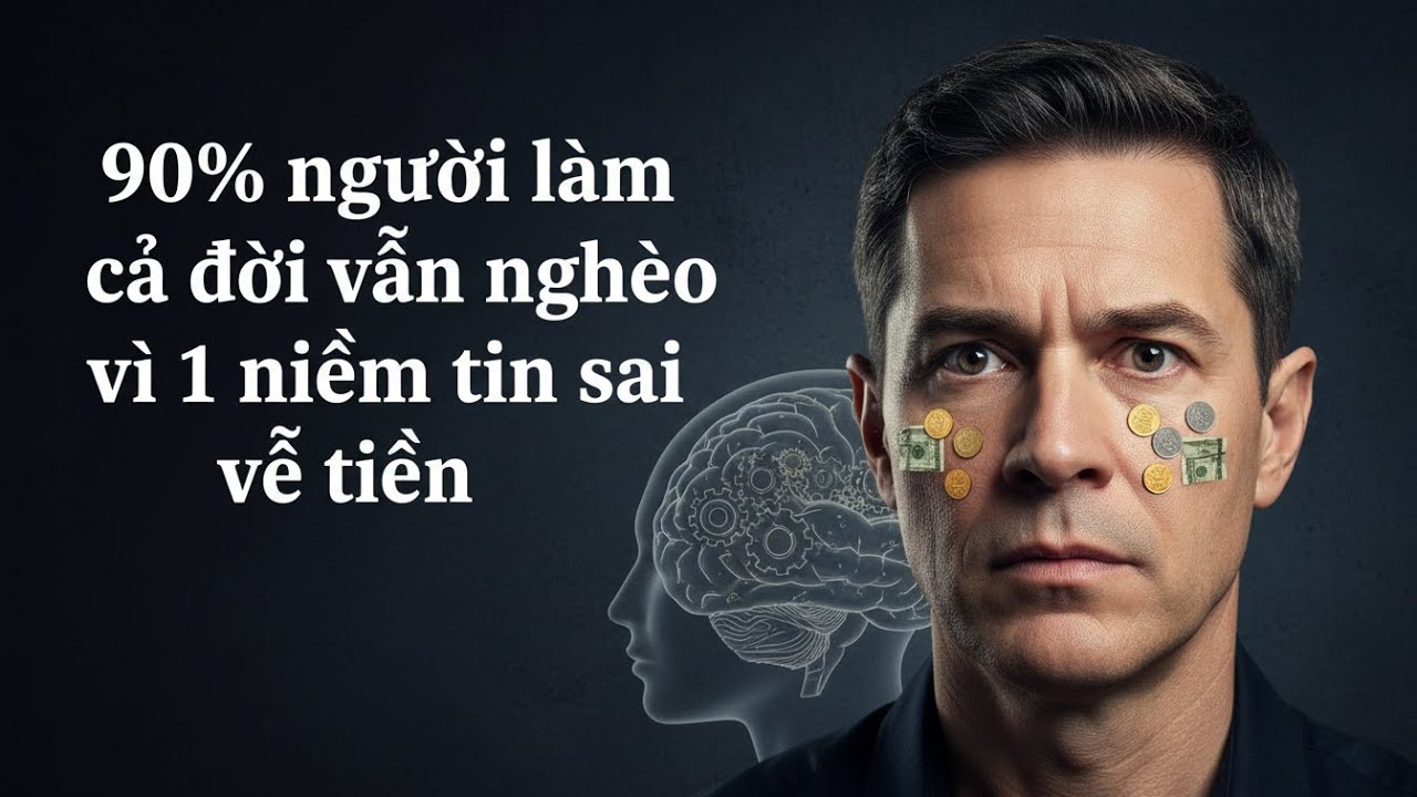 90% người làm cả đời vẫn nghèo vì 1 niềm tin sai về tiền