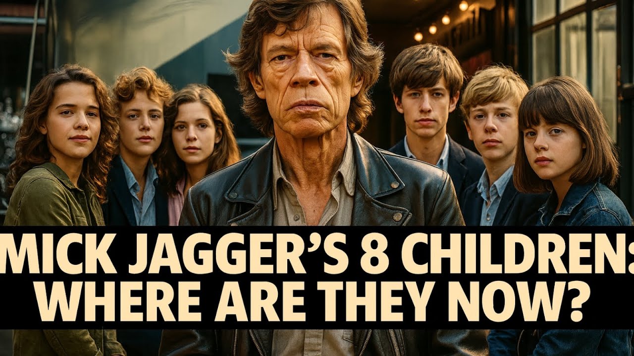 Whatever Happened to Mick Jagger's 8 Children ? Untold Story