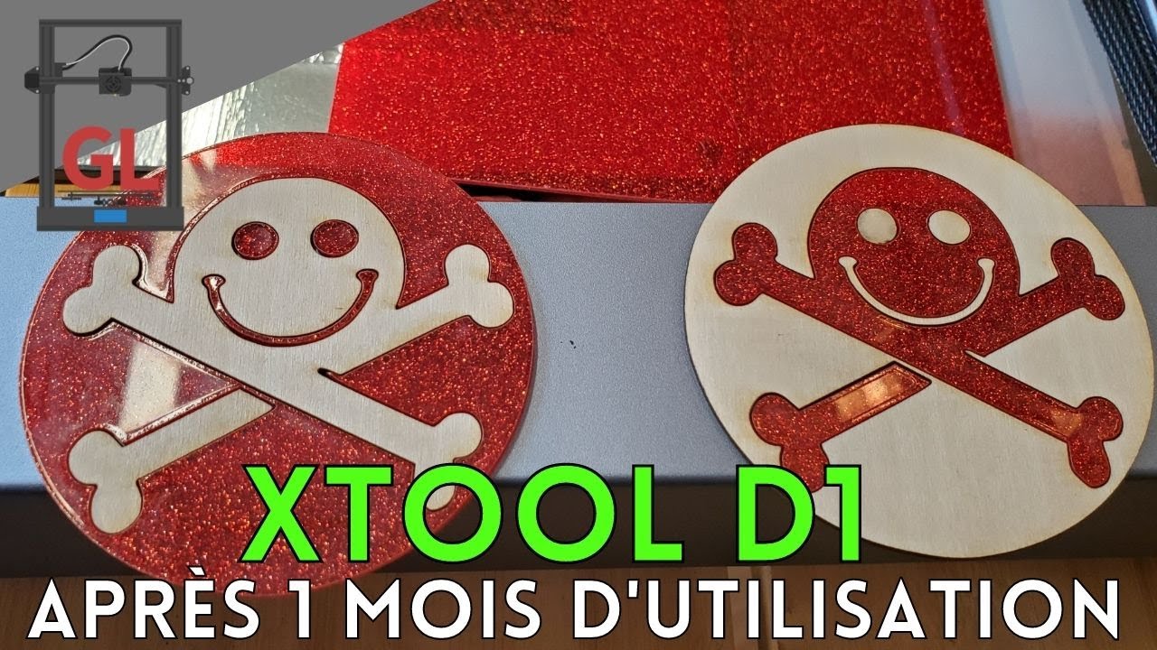 Le Xtool D1 : après un mois d'utilisation