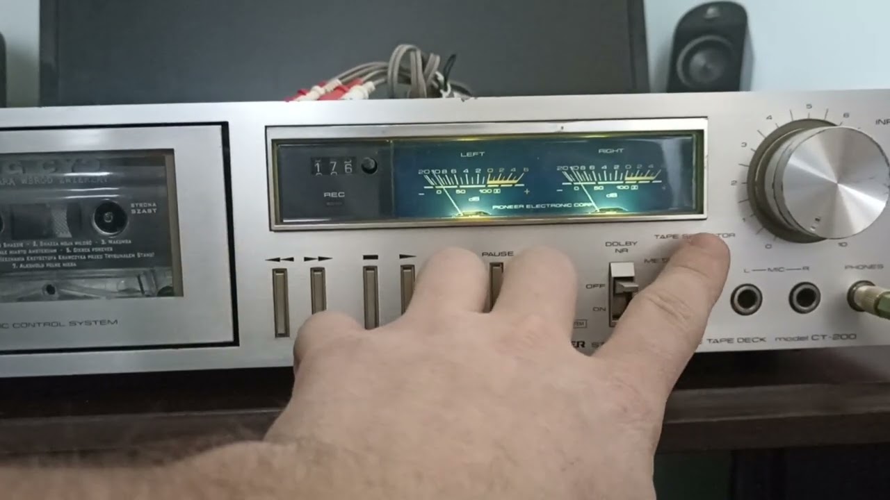 Pioneer CT-200 Blue Line Deck