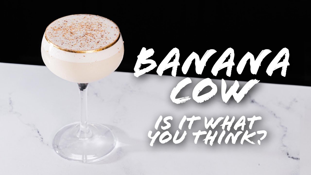 Rum Banana Milkshake? from Trader Vic's? Yes and yes.