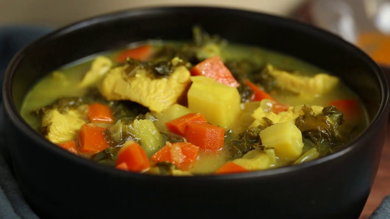 Immunity-Boosting Turmeric Chicken Soup