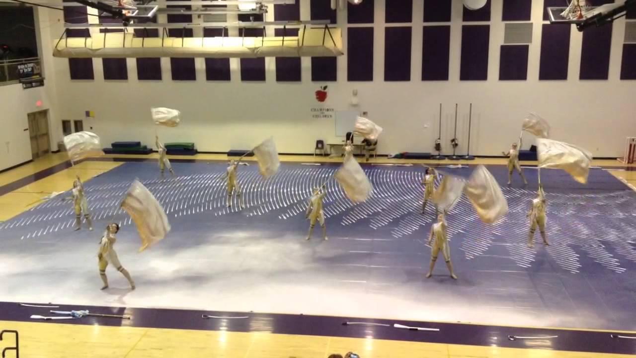 Bellevue East Winter Guard Show 