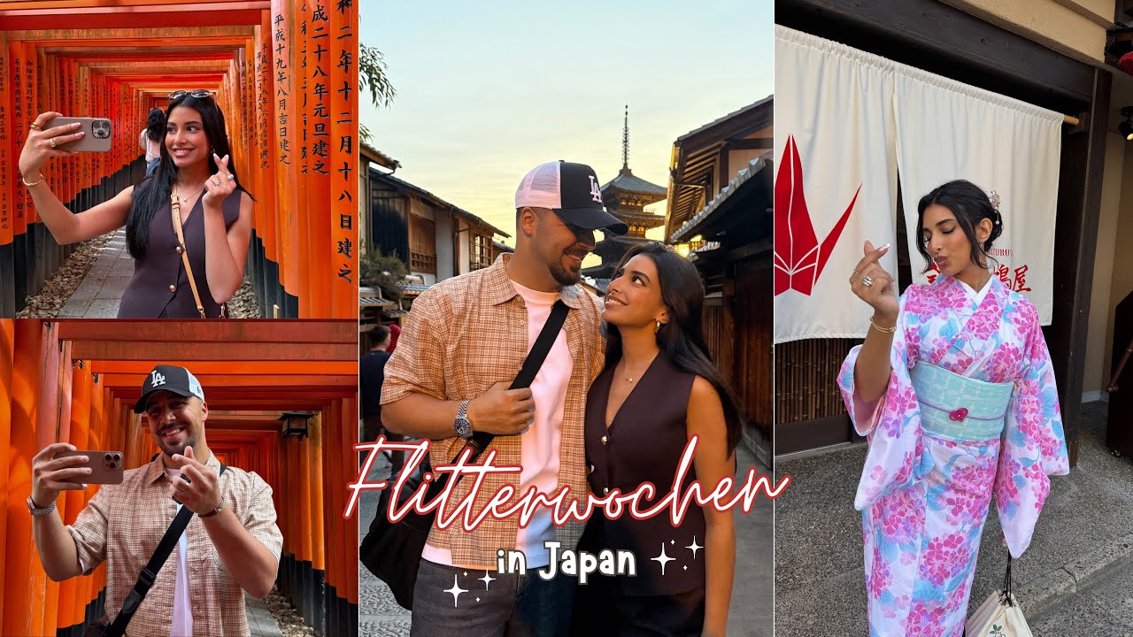 Geld verloren in Japan 😪 Kyoto - Traumstadt 🌸✨ FLITTERWOCHEN IN JAPAN | SARA & DOLUNAY